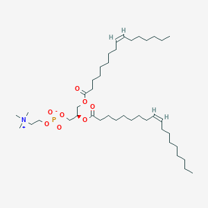 1-[(9Z)-hexadecenoyl]-2-[(9Z)-octadecenoyl]-sn-glycero-3-phosphocholine