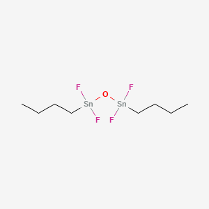 molecular formula C8H18F4OSn2 B12646595 1,3-Dibutyl-1,1,3,3-tetrafluorodistannoxane CAS No. 82364-22-5