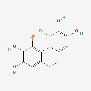 molecular formula C14H10Br2O4 B1264666 多酚 