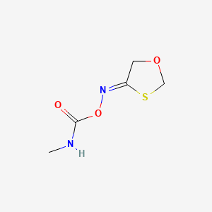 1,3-Oxathiolan-4-one, O-((methylamino)carbonyl)oxime, syn-