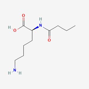 N2-(1-Oxobutyl)-L-lysine