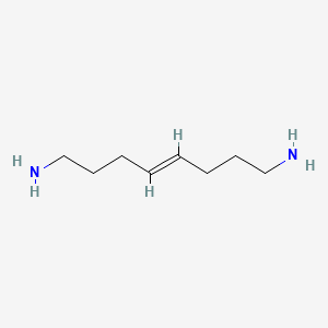 molecular formula C8H18N2 B12646889 Oct-4-ene-1,8-diamine CAS No. 94107-42-3