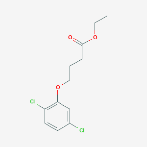 molecular formula C12H14Cl2O3 B12646910 Ethyl 4-(2,5-dichloro-phenoxy)butanoate CAS No. 1443350-02-4