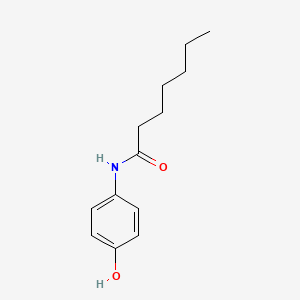 N-(4-Hydroxyphenyl)heptan-1-amide