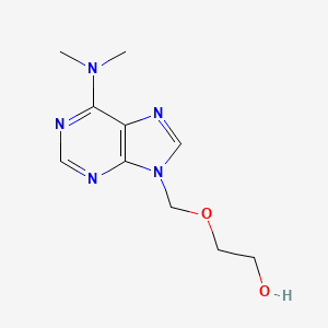 9-((2-Hydroxyethoxy)methyl)-6-dimethyladenine