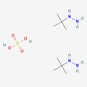 tert-butylhydrazine;sulfuric acid