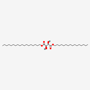 Hexadecyl octadecyl (R-(R*,R*))-tartrate