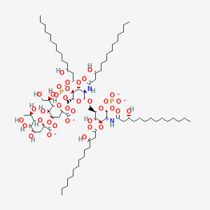 molecular formula C84H148N2O37P2-6 B1264720 (KDO)2-lipid IVA(6-) 