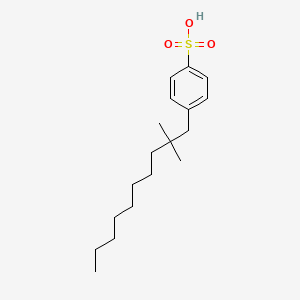 p-(2,2-Dimethyldecyl)benzenesulfonic acid