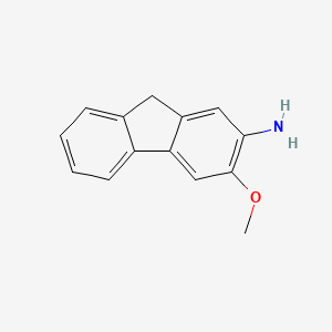 Fluoren-2-amine, 3-methoxy-