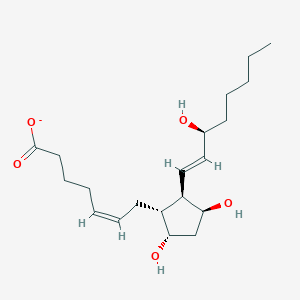 molecular formula C20H33O5- B1264723 11-epi-prostaglandin F2alpha(1-) 
