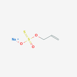 molecular formula C3H5NaO3S2 B1264749 Sodium allylthiosulphate 