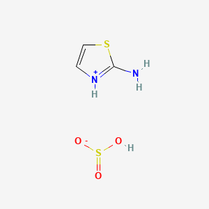 Thiazol-2-ylammonium hydrogen sulphite