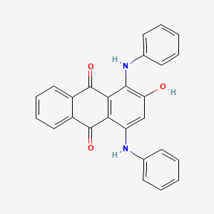 2-Hydroxy-1,4-bis(phenylamino)anthraquinone