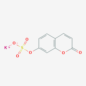 molecular formula C9H5KO6S B1264762 7-Hydroxy coumarin sulfate CAS No. 1135316-80-1