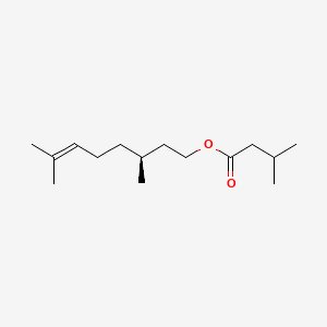 (S)-3,7-Dimethyloct-6-enyl isovalerate