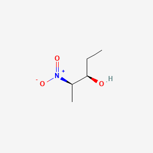 3-Pentanol, 2-nitro-, (R*,R*)-