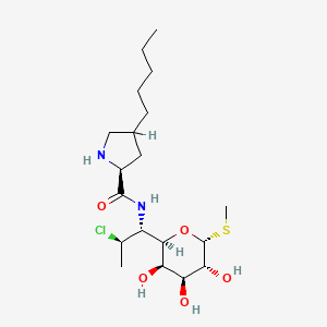 molecular formula C19H35ClN2O5S B1264767 Mirincamycin CAS No. 31101-25-4