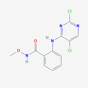 2-[(2,5-dichloropyrimidin-4-yl)amino]-N-methoxybenzamide