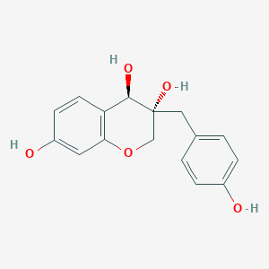 molecular formula C16H16O5 B1264774 3'-Deoxyepisappanol 