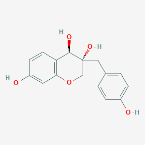 molecular formula C16H16O5 B1264774 3'-脱氧表阿帕醇 