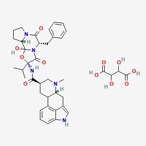 B12647801 Dihydroergocristine tartrate CAS No. 102489-75-8