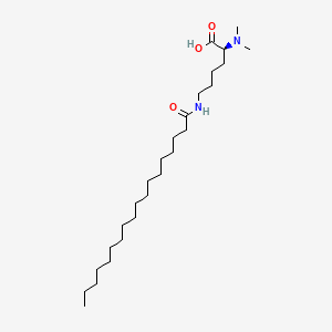 N2,N2-Dimethyl-N6-(1-oxooctadecyl)-L-lysine