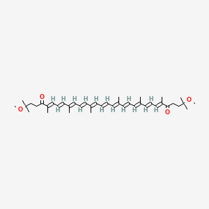 molecular formula C42H60O4 B1264798 R.g.-Keto III 