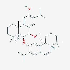 molecular formula C41H58O3 B1264807 杉黑醇 B 