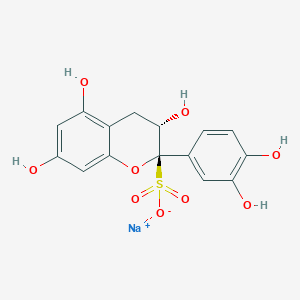molecular formula C15H13NaO9S B1264815 Epicatechin-2-sulfonate sodium salt CAS No. 35603-75-9