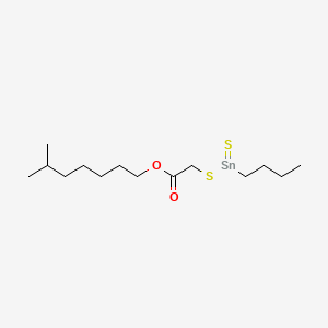 Isooctyl ((butylthioxostannyl)thio)acetate