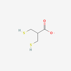 3-Sulfanyl-2-(sulfanylmethyl)propanoate