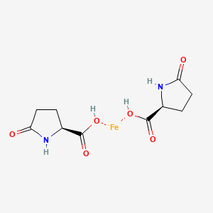 Bis(5-oxo-L-prolinato-N1,O2)iron