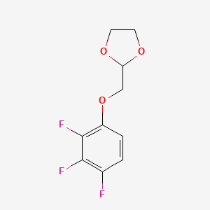 2-(2,3,4-Trifluoro-phenoxy)methyl-1,3-dioxolane