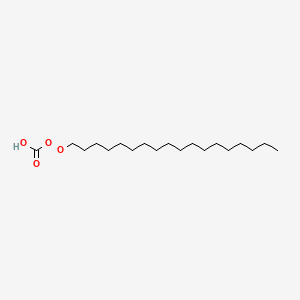 molecular formula C19H38O4 B12648300 OO-octadecyl hydrogen peroxycarbonate CAS No. 70741-84-3