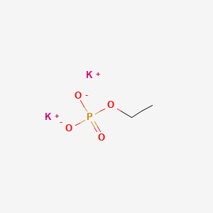 Phosphoric acid, ethyl ester, potassium salt