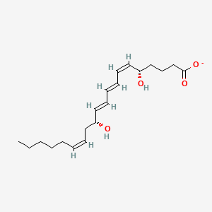leukotriene B4(1-)