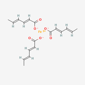 Iron(3+) (E,E)-hexa-2,4-dienoate