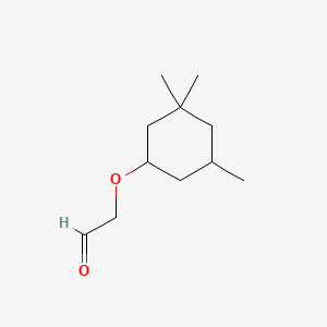 [(3,3,5-Trimethylcyclohexyl)oxy]acetaldehyde