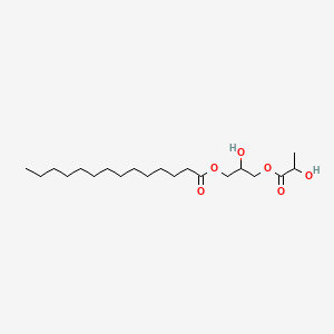 2-Hydroxy-3-(lactoyloxy)propyl myristate