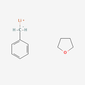 molecular formula C11H15LiO B12648525 Benzyl(tetrahydrofuran)lithium CAS No. 93941-97-0