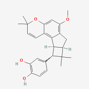 molecular formula C25H28O4 B1264854 Artochamin J 