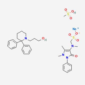 molecular formula C34H45N4NaO8S2 B1264859 Nova-lyseen CAS No. 78308-47-1