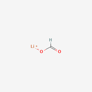 molecular formula CHLiO2 B1264860 甲酸锂 CAS No. 556-63-8