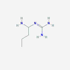 molecular formula C5H14N4 B1264869 4-(Aminobutyl)guanidine 