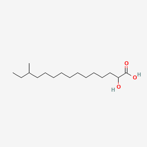 2-Hydroxy-13-methylpentadecanoic acid