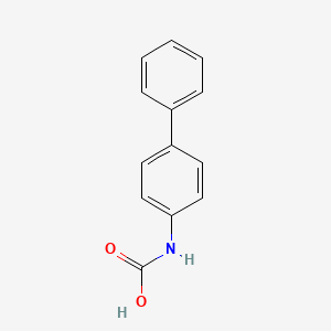 4-Biphenylcarbamic acid