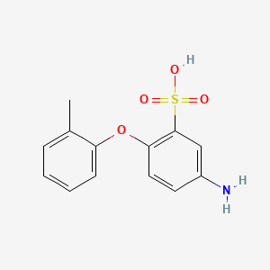 5-Amino-2-(o-tolyloxy)benzenesulphonic acid