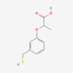 2-(3-(Mercaptomethyl)phenoxy)propionic acid