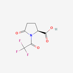 5-Oxo-1-(trifluoroacetyl)-L-proline